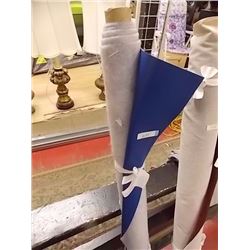 ROLL OF NEW MATERIAL - BURGANDY