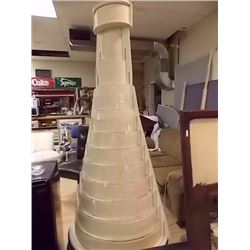 DISPLAY SHELF WITH MIRROR