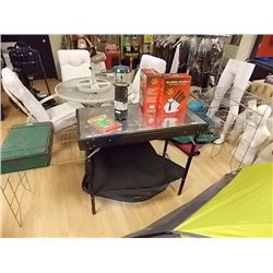 FOLD OUT GRILL TABLE