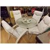 Image 1 : PATIO TABLE - 4 CHAIRS & STAND