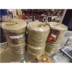 ROLLS PF JUTE STRING - 6 TTL