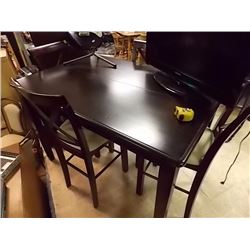 DINING TABLE - CAPPACINO HEIGHT - WITH LEAF