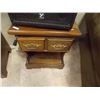 Image 1 : PINE NIGHT STAND - 1 DRAWER