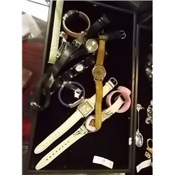 TRAY ASSORTED WATCHES - NO TRAY
