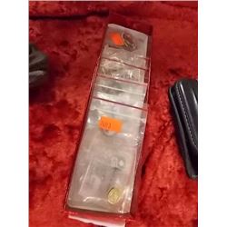 BOX OF COLLECTABLE PINS