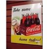 Image 1 : MEMORABILIA - METAL SIGN - COCA-COLA