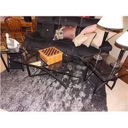 GLASS - MAGAZINE TABLES - 3 TTL