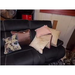 HAND CRAFTED THROW CUSIONS - NEW - 6 TTL