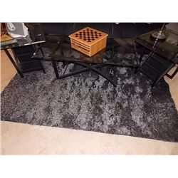 AREA CARPET - SHAG - 7.3' X 5'