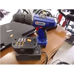 CORDLESS DRILL, BATTERY & CHARGER - 18 VOLT - PS