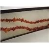 Image 2 : NECKLACE - 34CT RICH DEEP HONEY YELLOW ORANGE BALTIC AMBER - 18" LONG - INCLUDES CERTIFICATE $210
