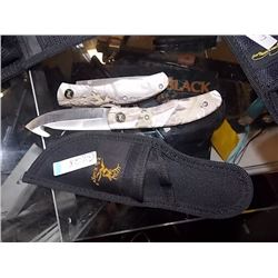 KNIFE WITH SHEATH - ELK RIDGE 2PC SET