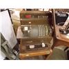 Image 1 : VINTAGE NATIONAL CASH REGISTER WITH WOOD TONE METAL
