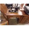 Image 1 : EMPIRE VINTAGE ELECTRIC SEWING MACHINE IN CABINET