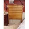 Image 1 : VINTAGE EAST LAKE QUEBEC ASH SINGLE HEADBOARD - CIRCA 1870