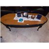 Image 1 : OVAL RETRO COFFEE TABLE
