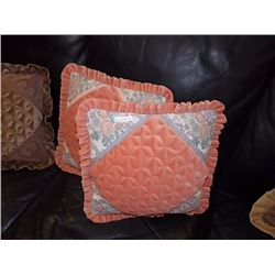 NEW HAND CRAFTED THROW CUSIONS - 2 TTL
