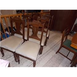 EAST WING DINING CHAIRS - 6 x BID