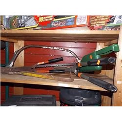 SHELF ASSORTED GARDEN TOOLS - PS