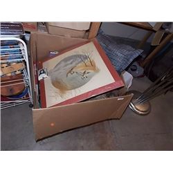 BOX - THROW PILLOWS, COIN SORTER & MORE - 2 TTL