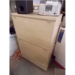 DRESSER CABINET - 3 DRAWER & DROP FRONT DOOR