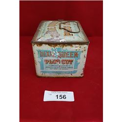 ANTIQUE DIXIE QUEEN CUT PLUG TOBACCO TIN