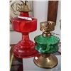 Image 1 : TWO ANTIQUE OIL LANTERNS