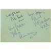 Image 1 : Beatles with Pete Best 1962 Signatures