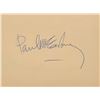Image 3 : Beatles Signed Menu with Paul McCartney Signed Sheet