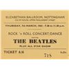 Image 1 : Beatles 1963 Nottingham Ticket Stub