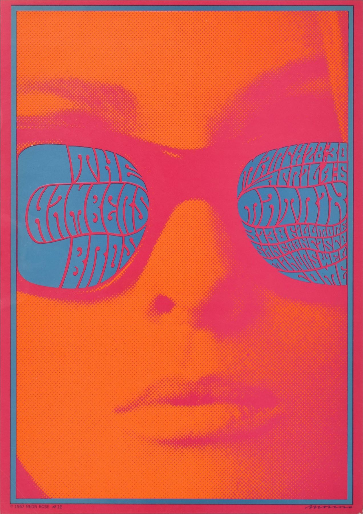 The Chambers Brothers 1967 Poster