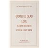 Image 2 : Grateful Dead, Allman Brothers, Love 1970 Fillmore East Program