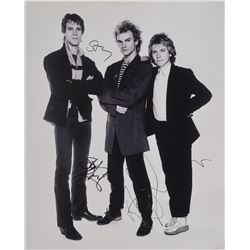 The Police Oversized Signed Photograph