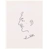 Image 2 : Vincent Price Signed Photograph and Sketch