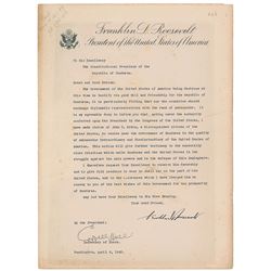 Franklin D. Roosevelt