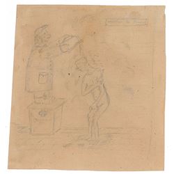 Stalag Luft III Prisoner Sketch