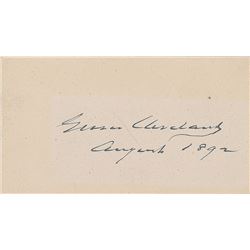 Grover Cleveland
