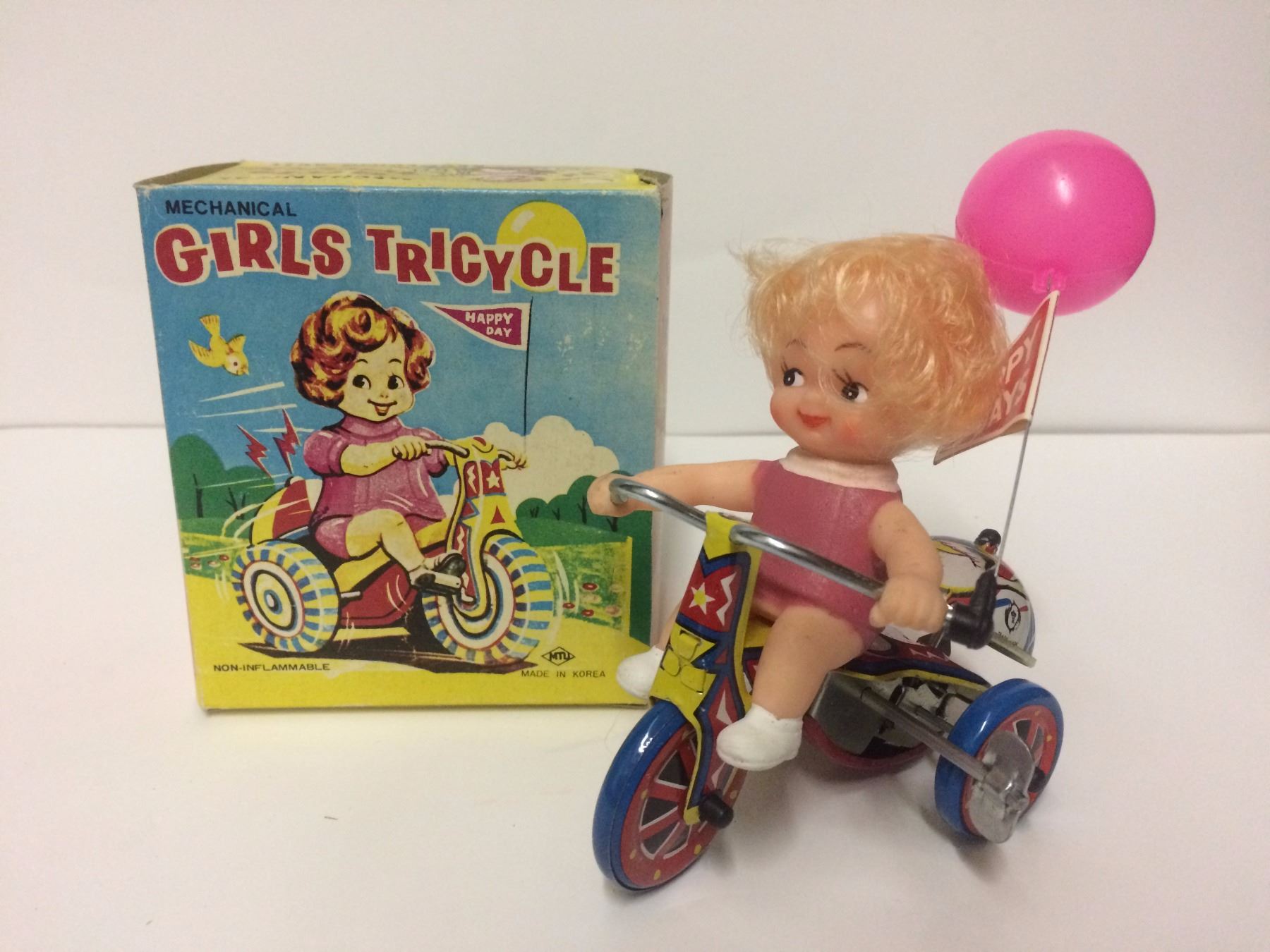 jouet tôle 1960 wind-up junior buggy tin toy