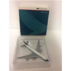 CATHAY PACIFIC BOEING 747-400  DIE CAST MODEL AIRPLANE