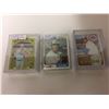 Image 1 : VINTAGE BASEBALL TRADING CARDS LOT (LABOY, FAIRLY, JONES)