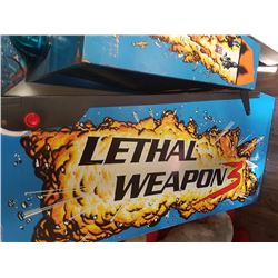 LETHAL WEAPON 3 PINBALL MACHINE