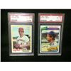 Image 1 : 1978 TOPPS #450 TOM SEAVER & 1980 TOPPS #450 GEORGE BRETT (PSA)