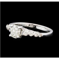 1.12 ctw Diamond Ring - 14KT White Gold