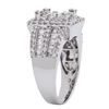 Image 2 : 1.44 ctw Diamond Ring - 14KT White Gold