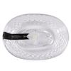 Image 3 : House of Waterford Crystal Waterford Lace 14 Inch Oval Bowl