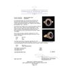 Image 5 : 1.90 ctw Sapphire and Brown and White Diamond Ring - 14KT Rose Gold