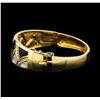 Image 2 : 1.60 ctw Diamond Bangle Bracelet - 14KT Yellow Gold