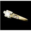 Image 1 : 0.50 ctw Diamond Ring - 14KT Yellow Gold