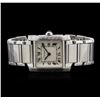 Image 2 : Cartier Stainless Steel Tank Francaise Watch