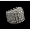 9.00 ctw Diamond Ring - 14KT White Gold